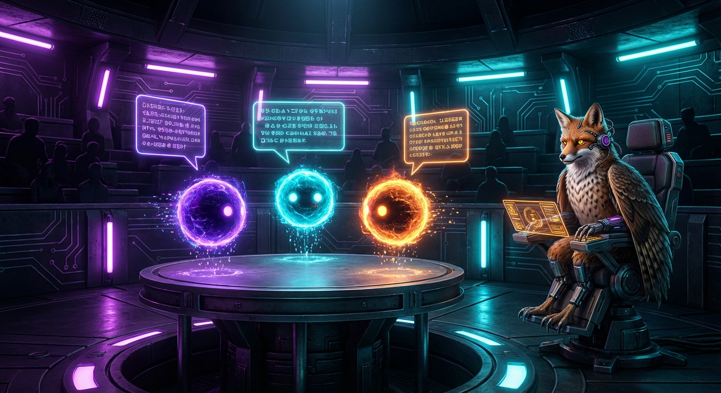 AI Debate Club — три AI дебатують